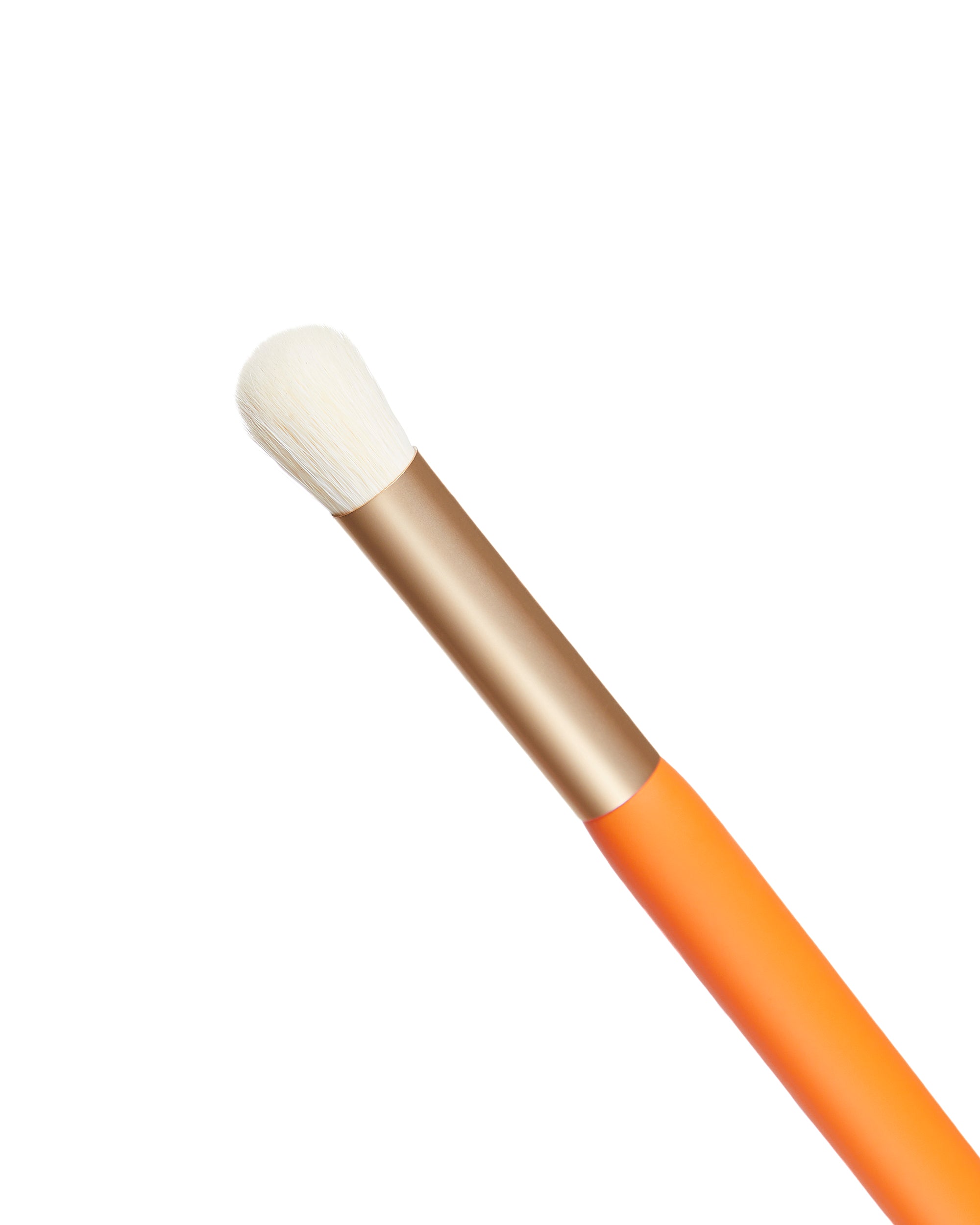 Soft blending eye brush bristles