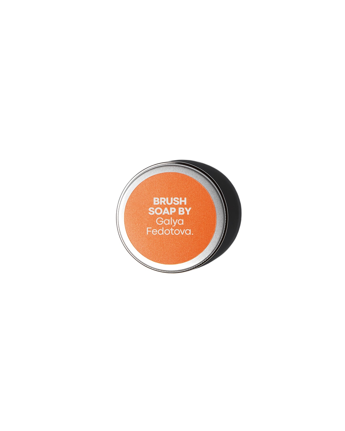 Brush cleansing soap